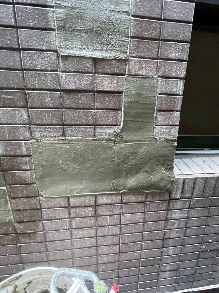 蜘蛛人高空垂降重新打底